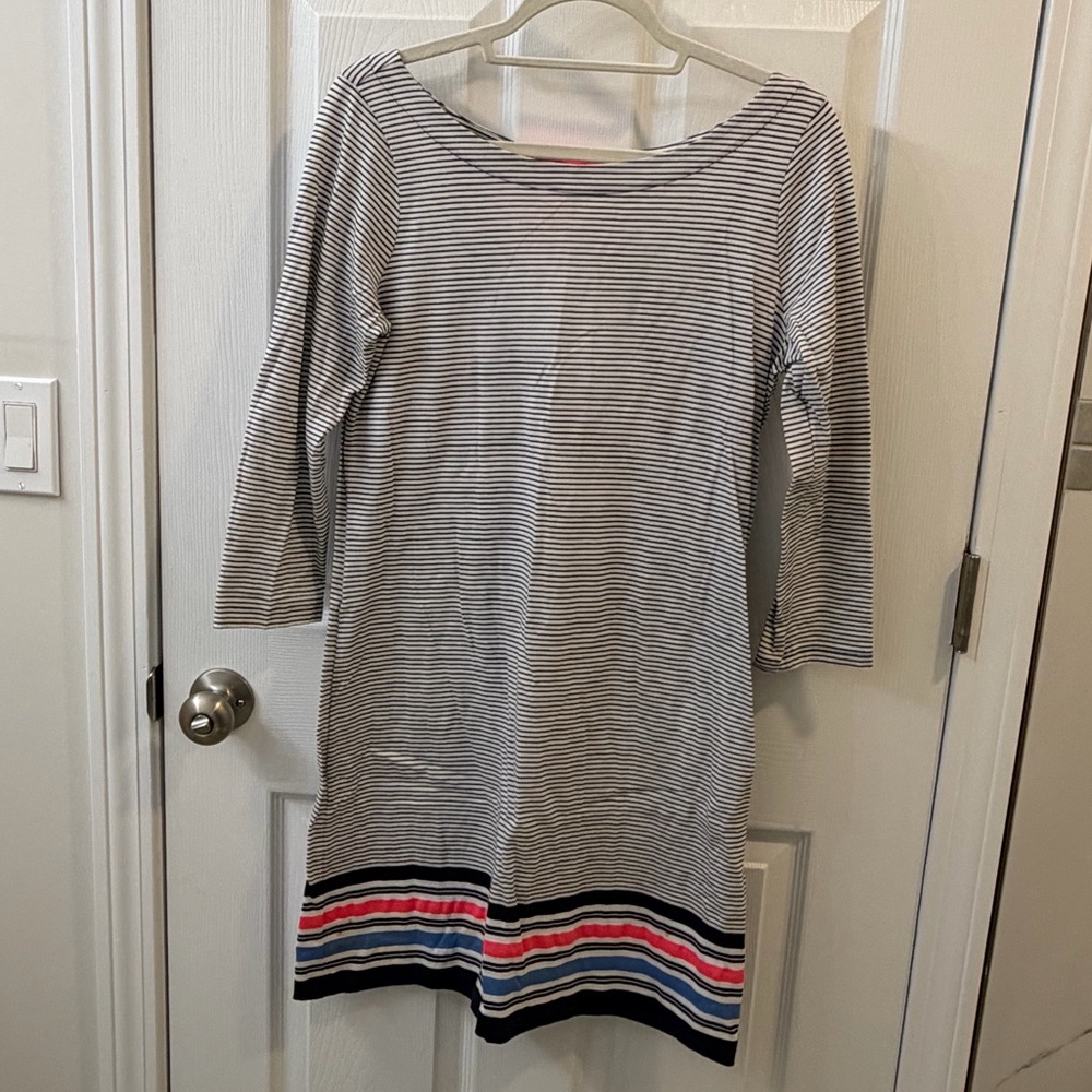 Lilly Pulitzer Striped Dress with Multicolor Accents